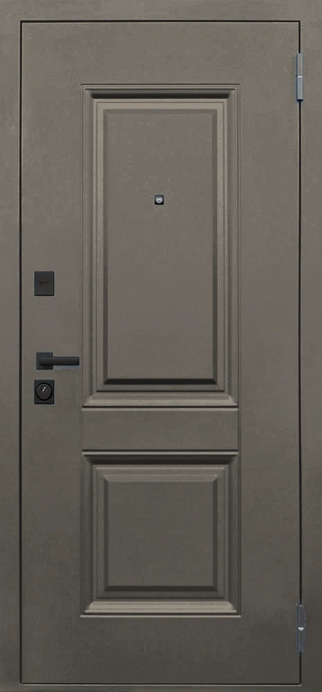 Стальная дверь «Квант» кварцевый серый